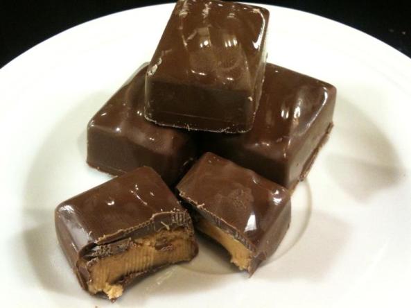 peanut butter filled chocolates
