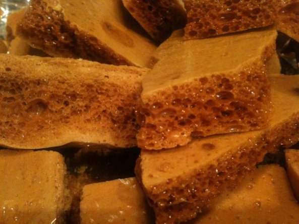 Sponge Toffee (Just like in the Crunchie Bar! ;) )